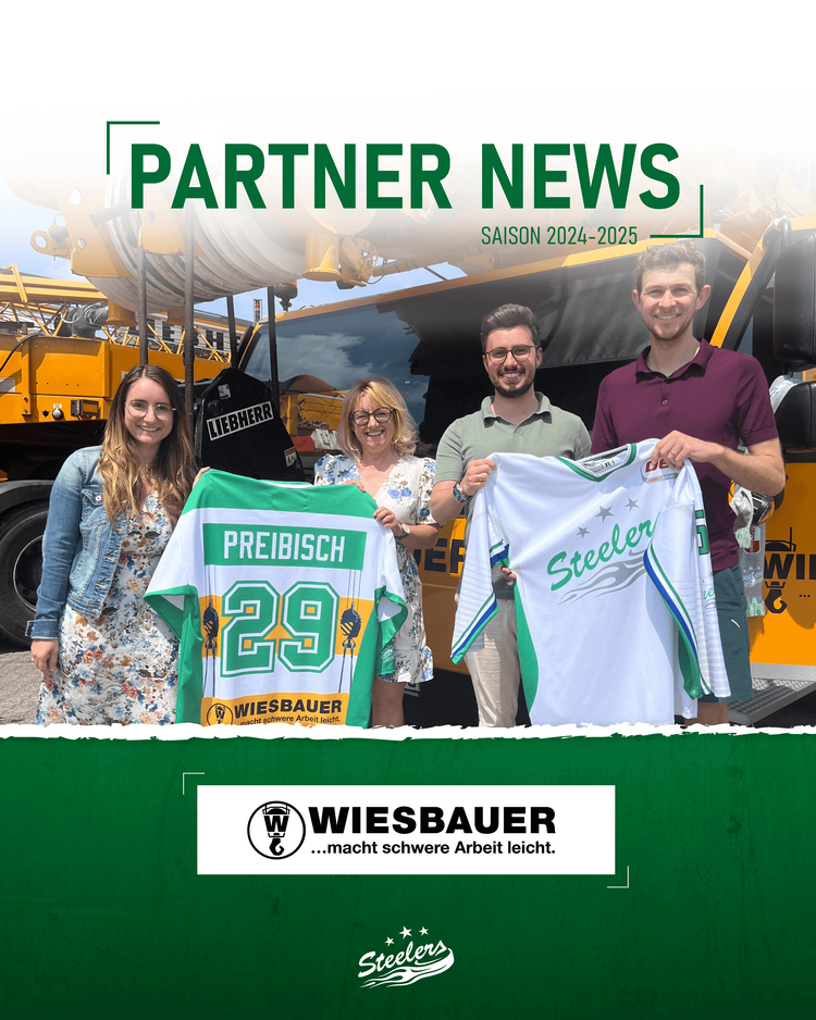 Wiesbauer bleibt weiterhin Premiumpartner der Steelers