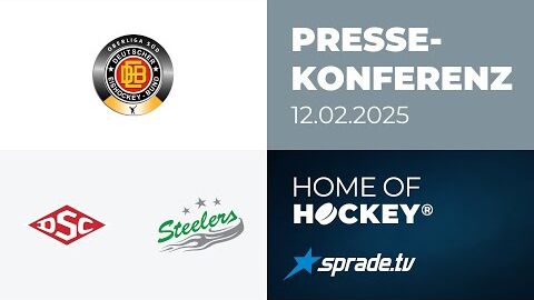 12.02.2025 - Pressekonferenz - Deggendorfer SC vs. Bietigheim Steelers