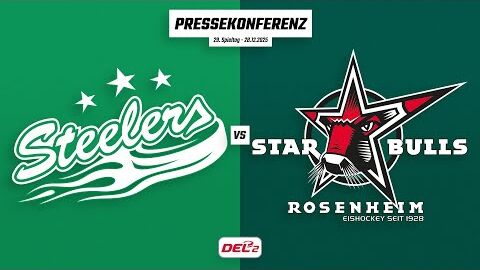 28.12.2025 - Pressekonferenz - Bietigheim Steelers vs. Starbulls Rosenheim