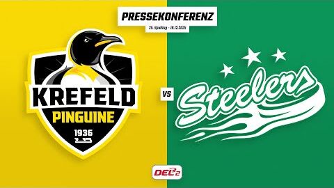 19.12.2025 - Pressekonferenz - Krefeld Pinguine vs. Bietigheim Steelers