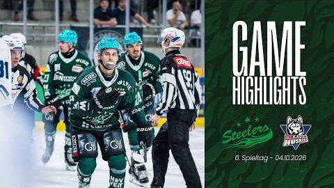 04.10.2026 - Highlights - Bietigheim Steelers vs. EC Kassel Huskies
