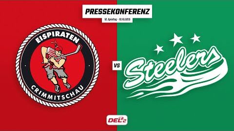 19.10.2025 - Pressekonferenz - Eispiraten Crimmitschau vs. Bietigheim Steelers